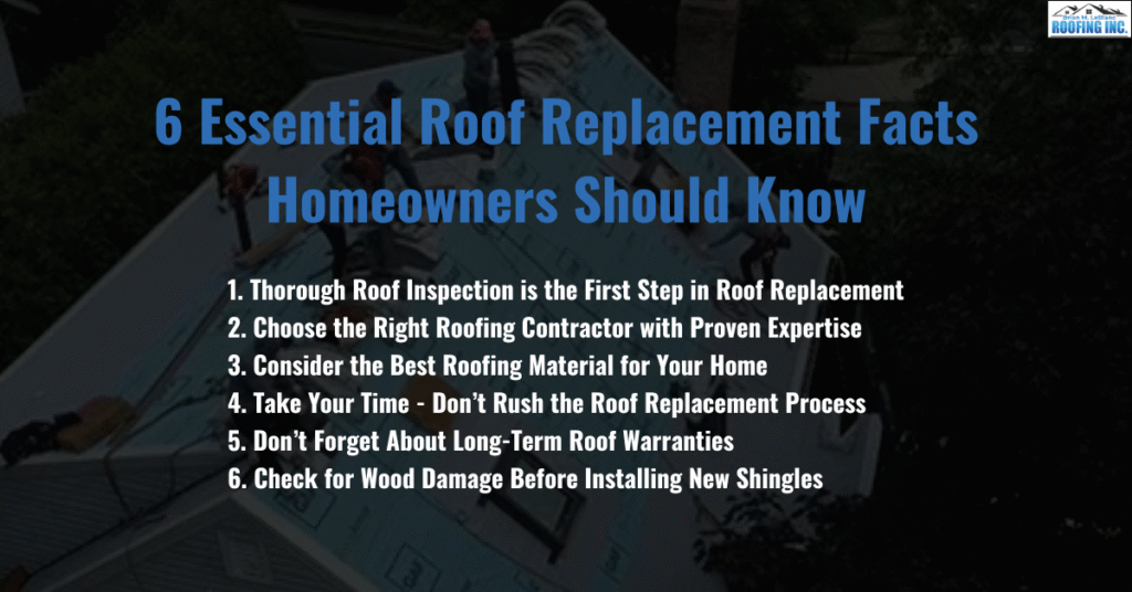 6 Essential Roof Replacement Facts Homeowners Should Know