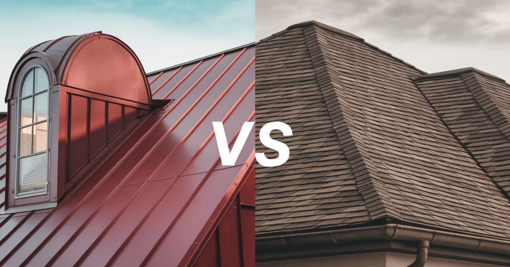 Metal Roof vs Shingle cost debate