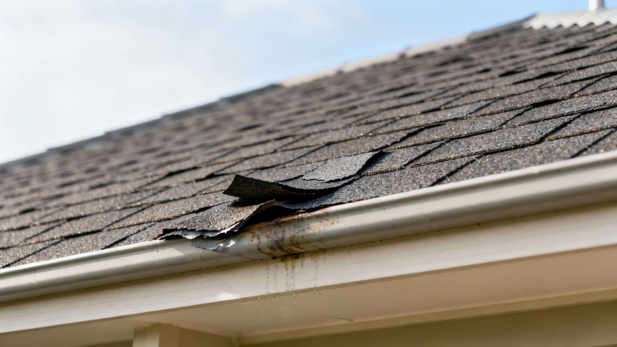 Missing Lifted Shingles, Storm Damage Roof Repair Services