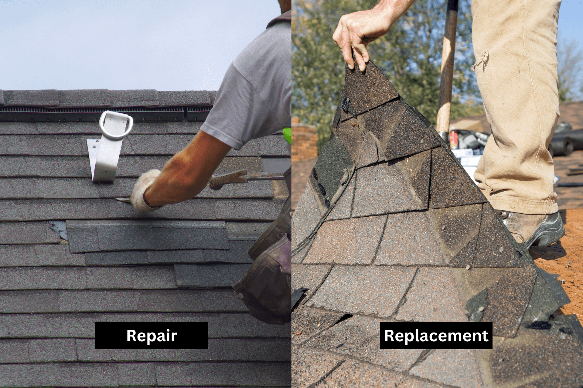Roof Repair vs Roof Replacement