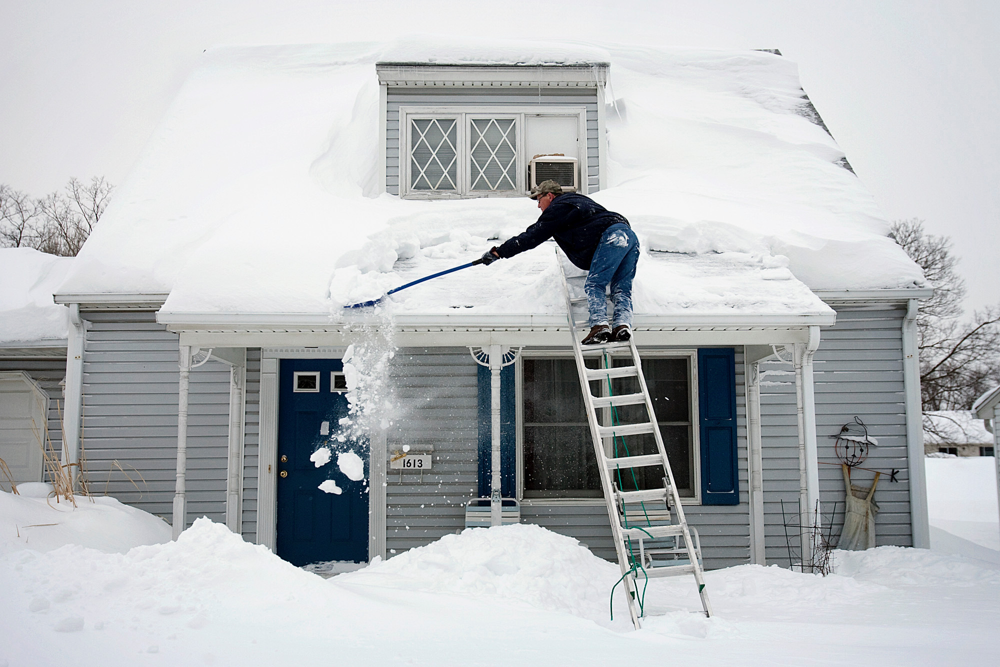 Blizzard Roof Damage Repair
