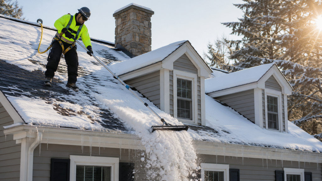 How to Remove Snow From Roof Safely Brian Le Blanc