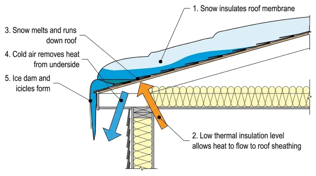 attic-heat-ice-dam-formation-massachusetts