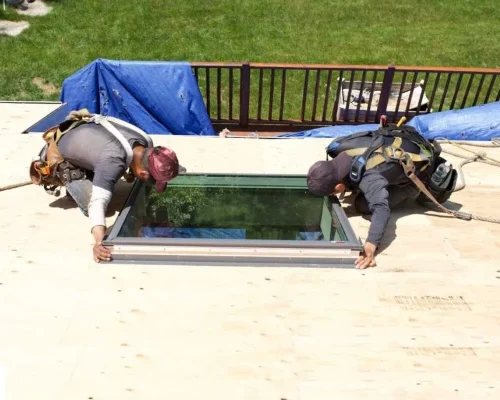 Skylight Replacement in Brookline, MA Brian M. LeBlanc Roofing